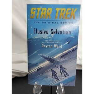 Star Trek Paperback Elusive Salvation TOS Dayton Ward Sci-Fi Book